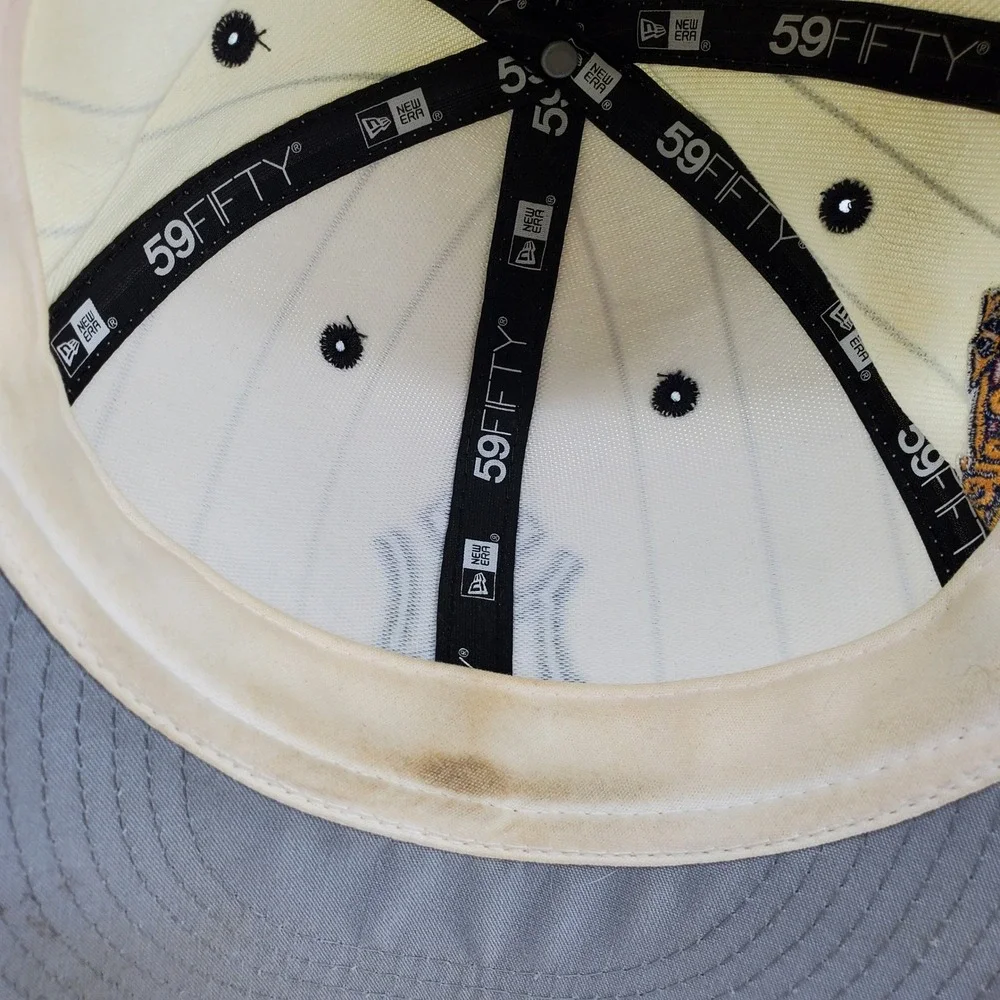 New Era 59FIFTY New York Yankees Pinstripe Fitted Hat 1996 World Series 7 1/8